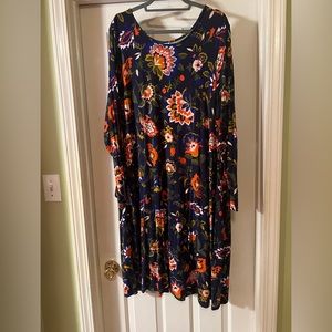 Old Navy Swing Dress- Multi-Colored